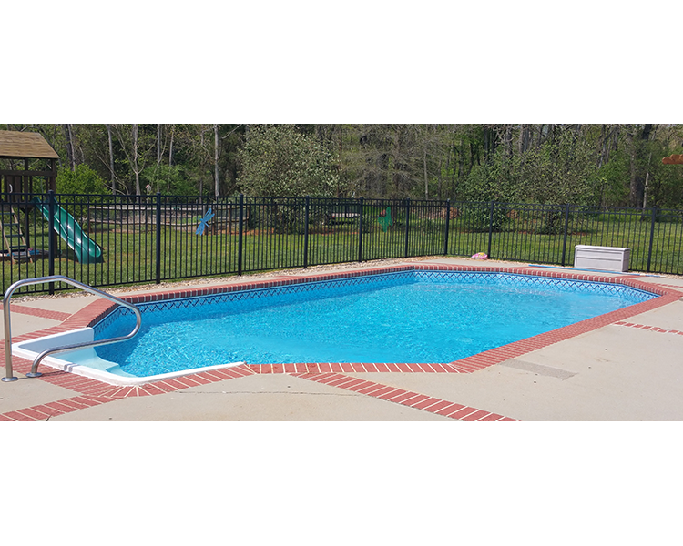 pence inground pool liner pattern