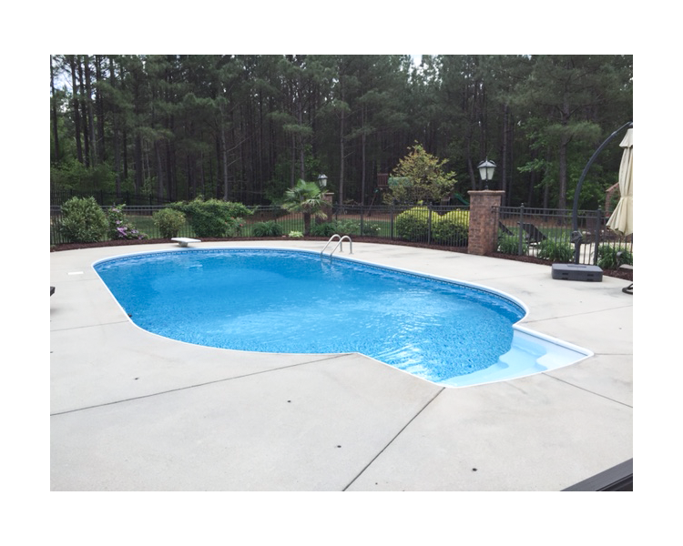 pence inground pool liner pattern